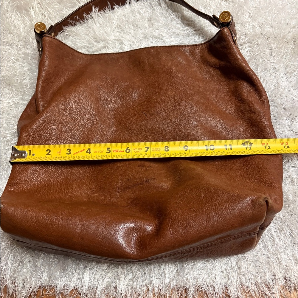 Antonio Melani Brown Leather Purse Pocketbook - Picture 3 of 8